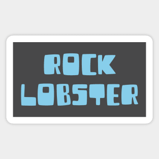 Rock Lobster, blue Sticker